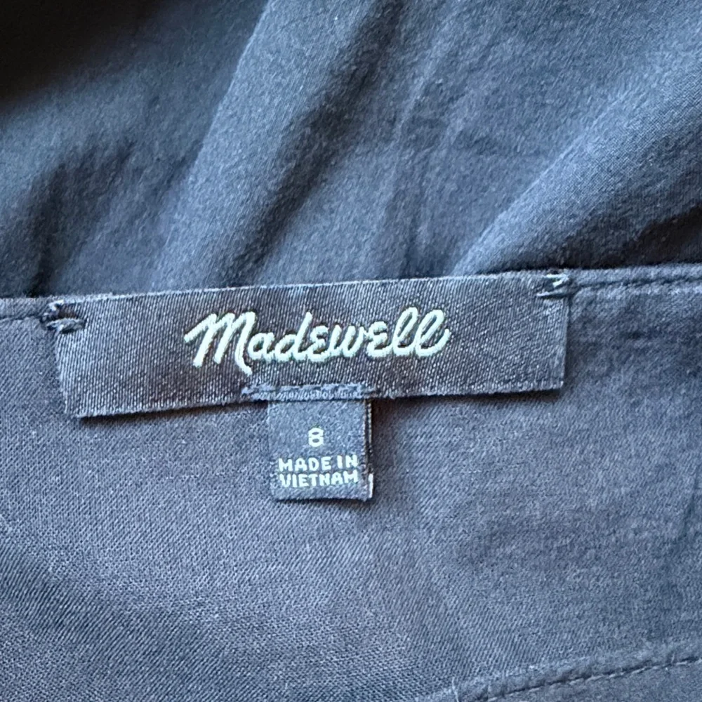 Madewell Button Front Tiered Midi Dress - Picture 8 of 8